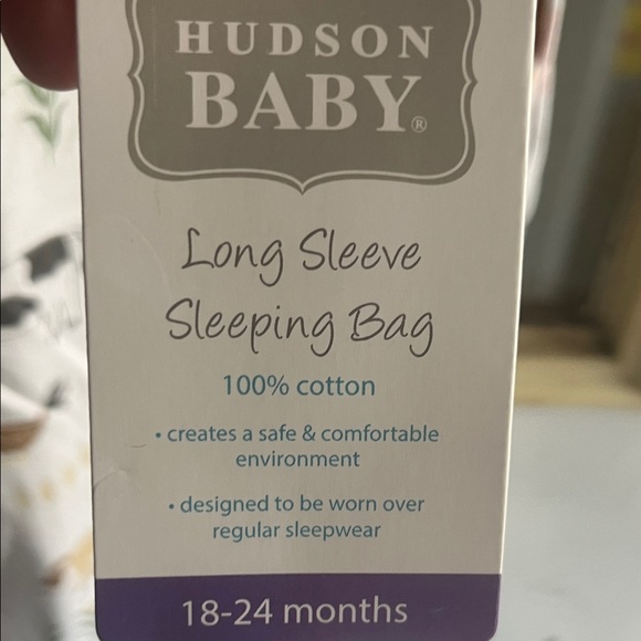 Hudson baby long sleeve sleeping bag - Picture 2 of 3